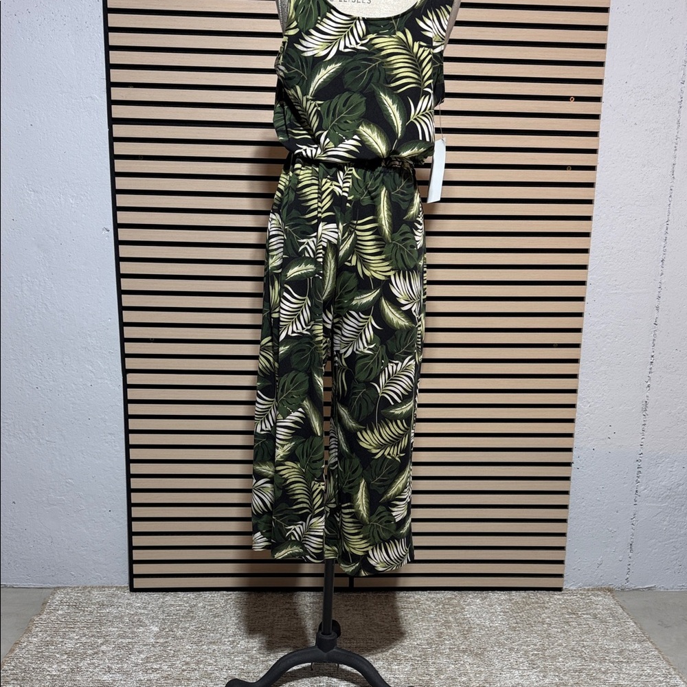 📌 Tropical Print Jumpsuit – EMALINE Petite. - Picture 3 of 16